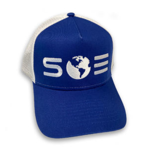 SOE Blue & White Baseball Cap